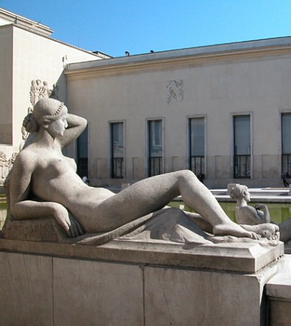 Louis Dejean (1872-1954) - Les Muses, Muse allonge, 1937