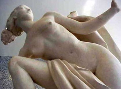 Auguste Janniot (1889-1969) - Baigneuse  la draperie, 1950